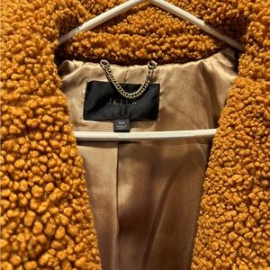 J.Crew Sherpa Jacket in Rich Tan